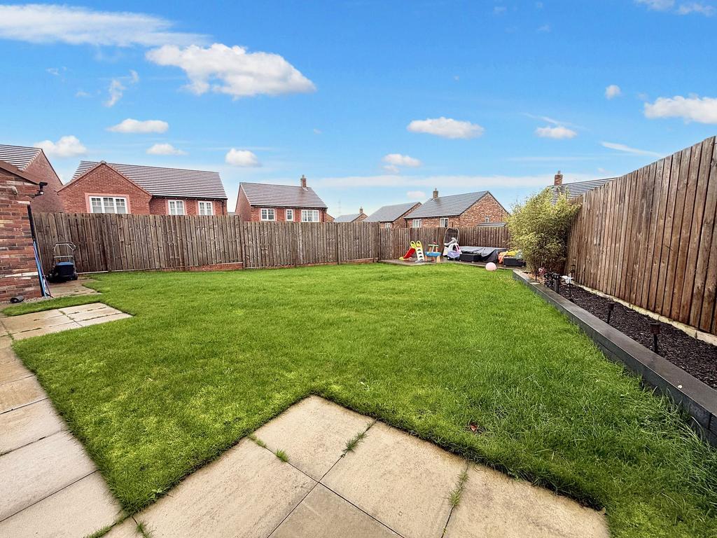 Rear garden