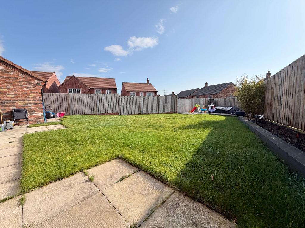 Rear garden