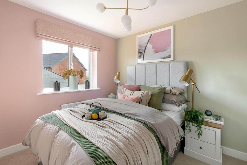 A second double bedroom is perfect for growing...