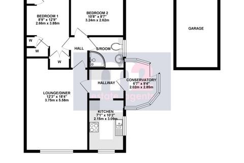 2 bedroom bungalow for sale, Plane Tree Close, Newport NP18