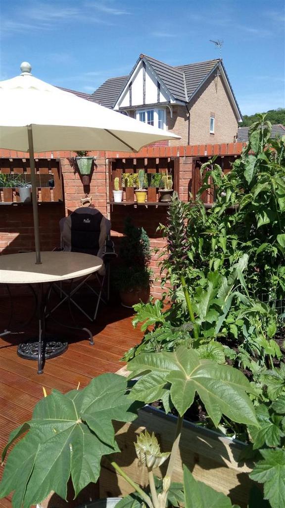 Rear garden