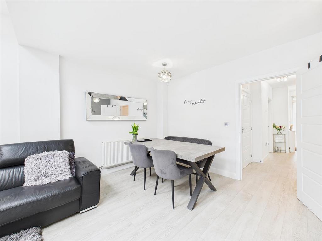 Open-plan living area
