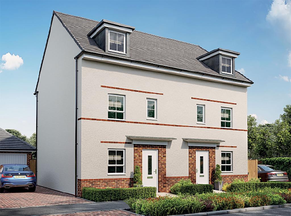 Exterior view of our 4 bed Woodcote home