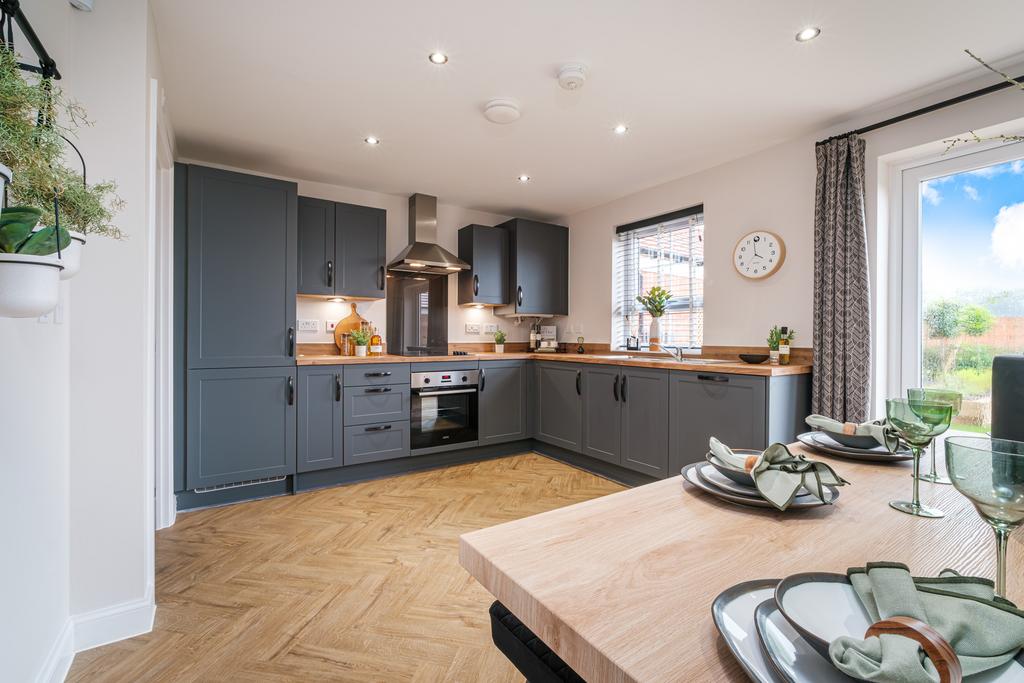 Interior view of our kitchen & dining in our 3...