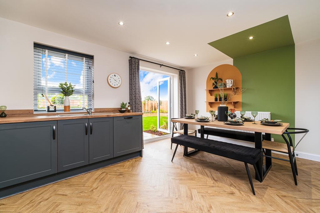Interior view of our kitchen & dining in our 3...