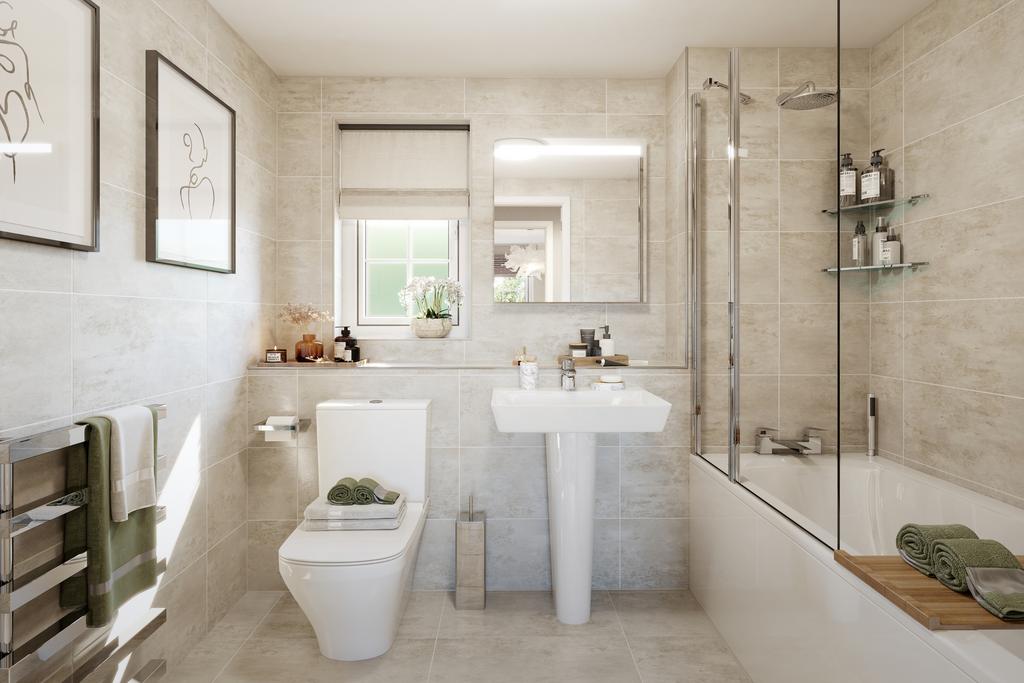 Bathroom in a 2 bed Ambersham