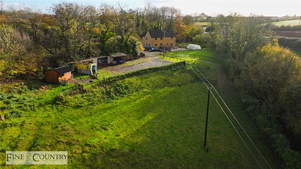 Aerial View To House