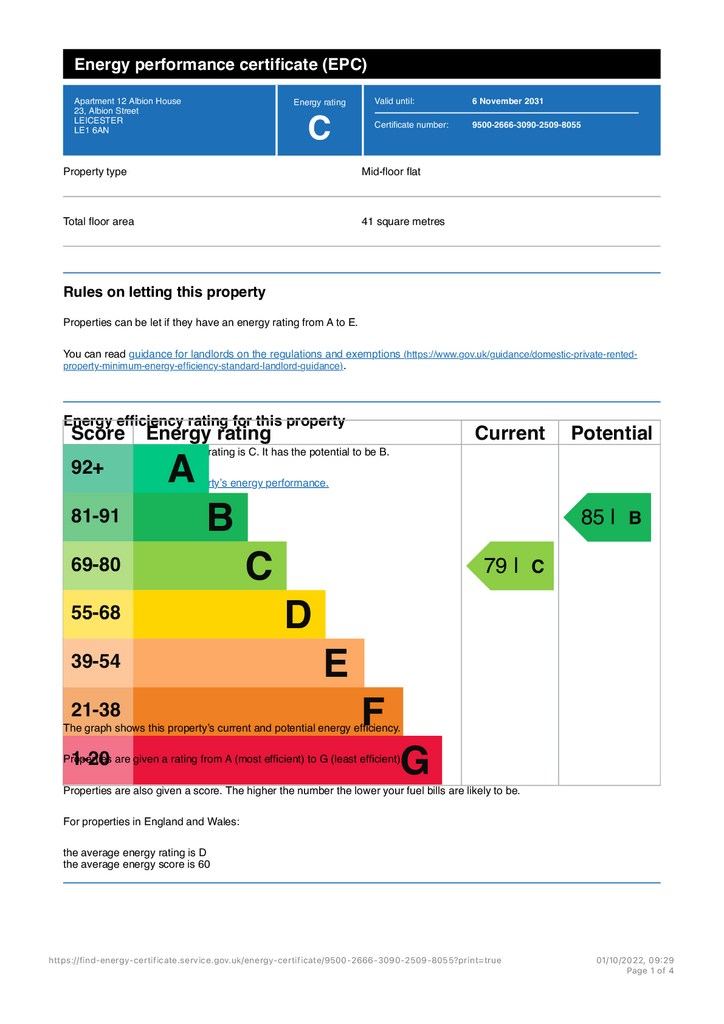 Energy Performance Certificate