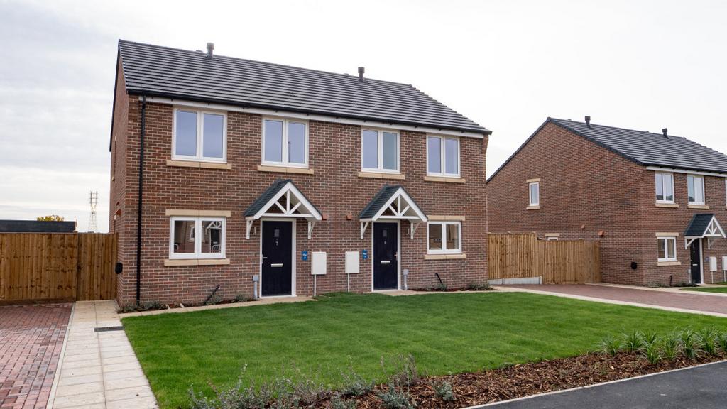 Exterior of 3 Bedroom Homes at Sampson Green