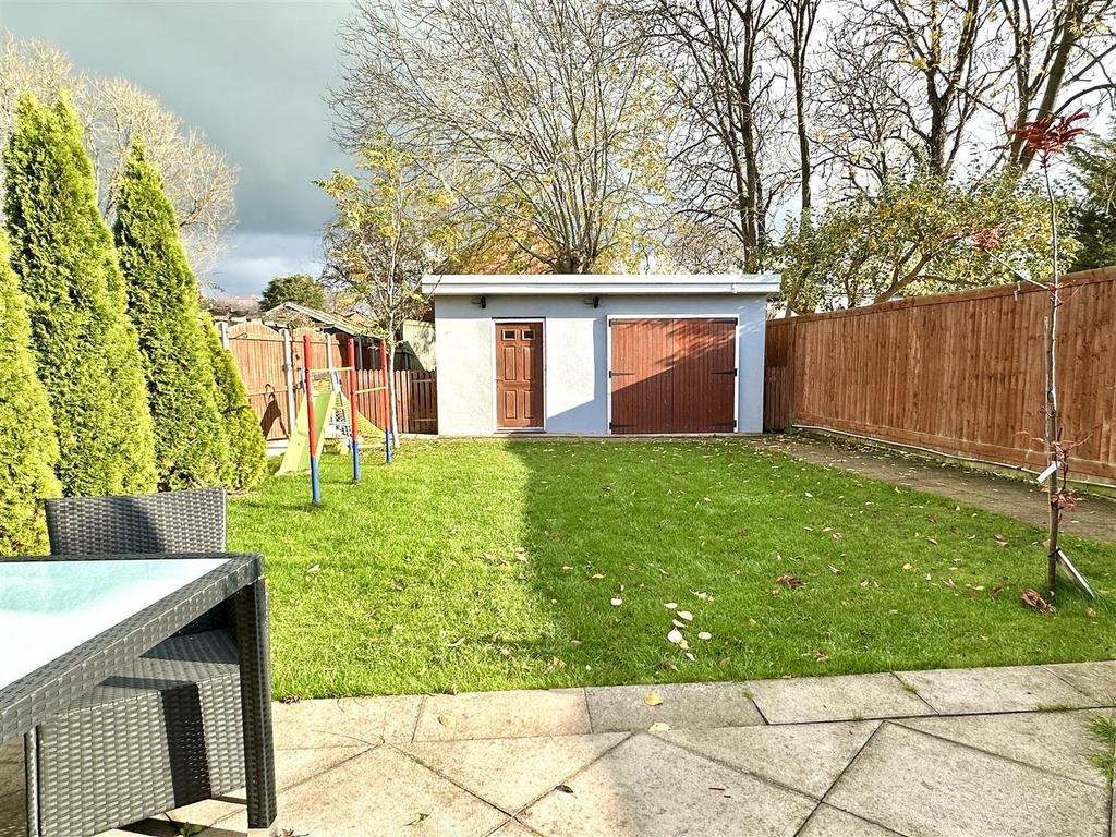 Rear garden
