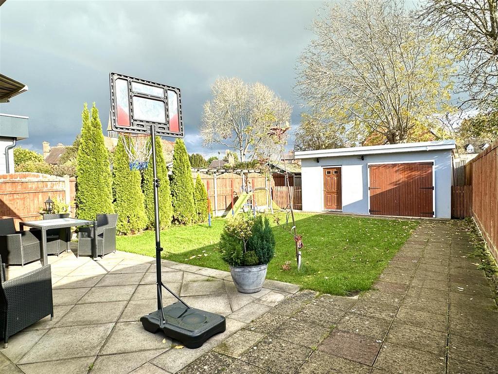Rear garden