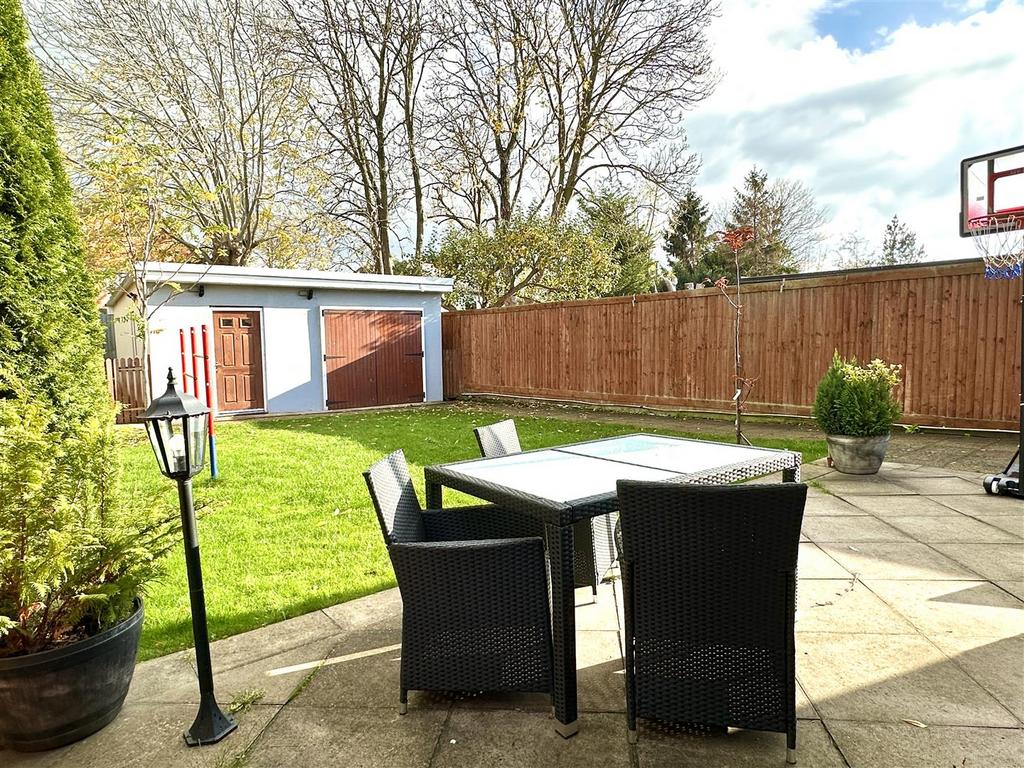 Rear garden