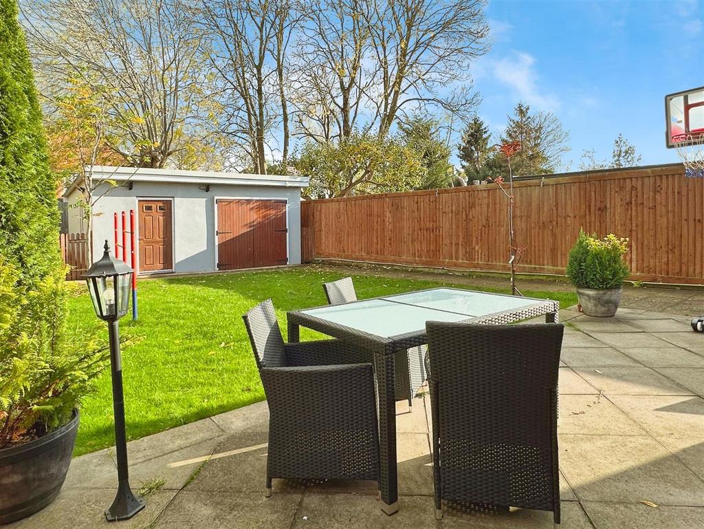 Rear garden