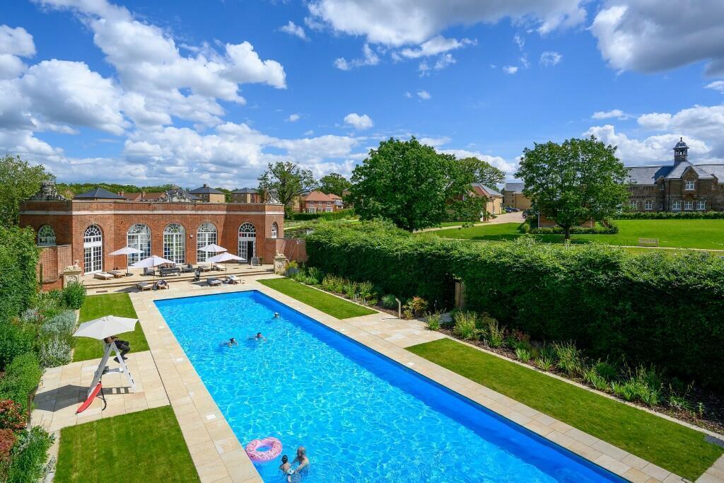 Swimming pool area, swimming pool
