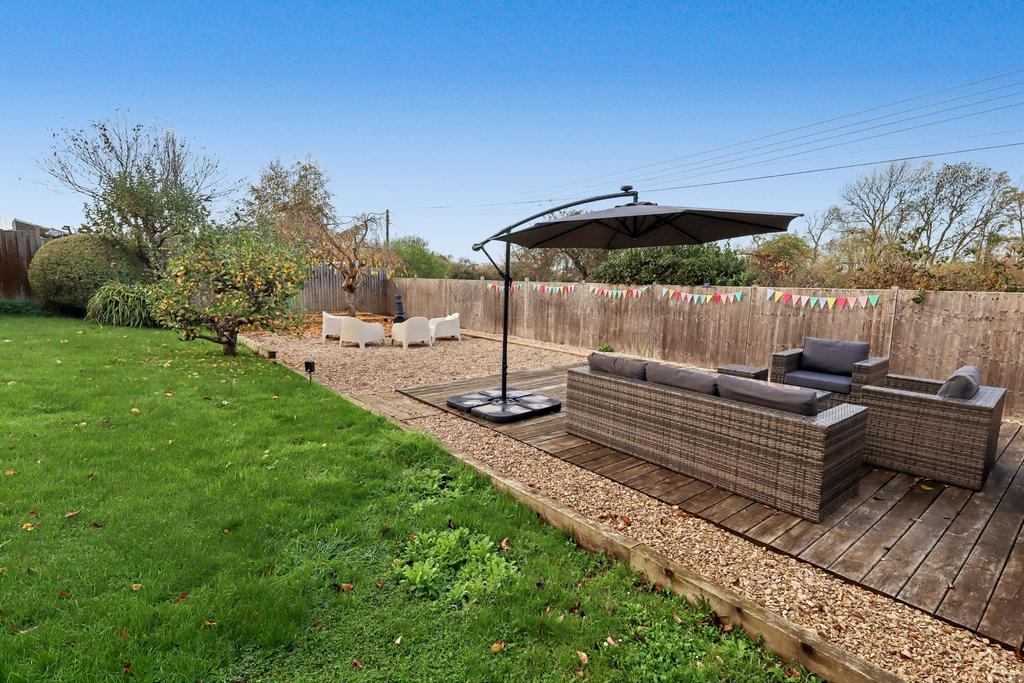 Rear garden