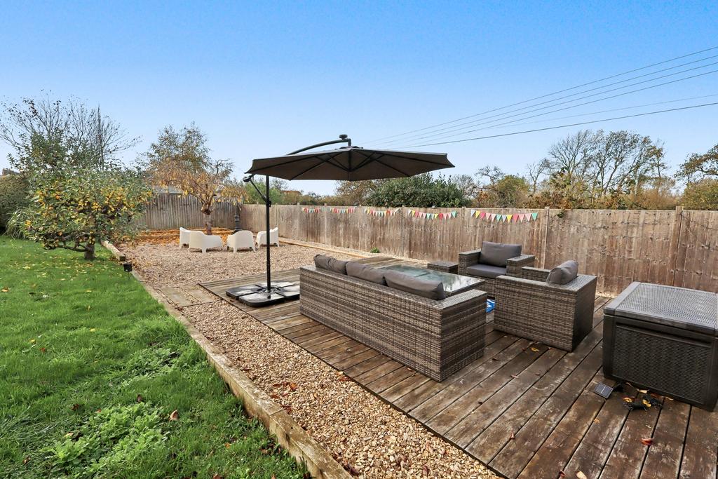 Rear garden