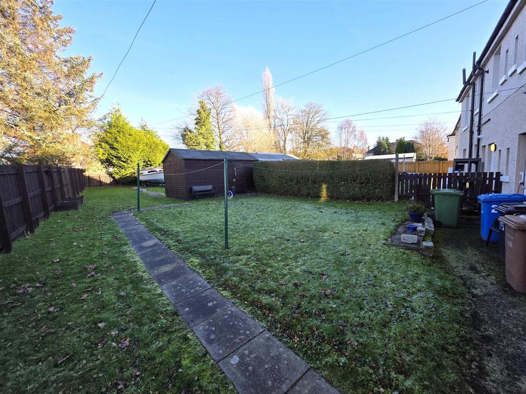 Rear garden