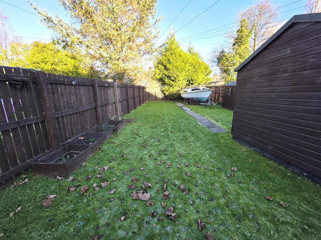 Rear garden