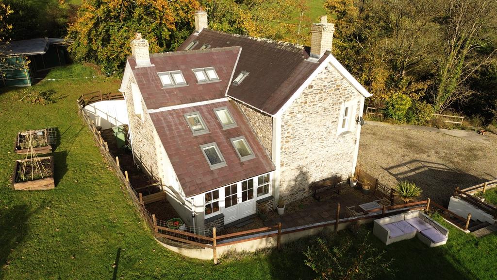 Rear of property