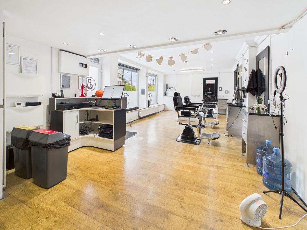 Front retail space
