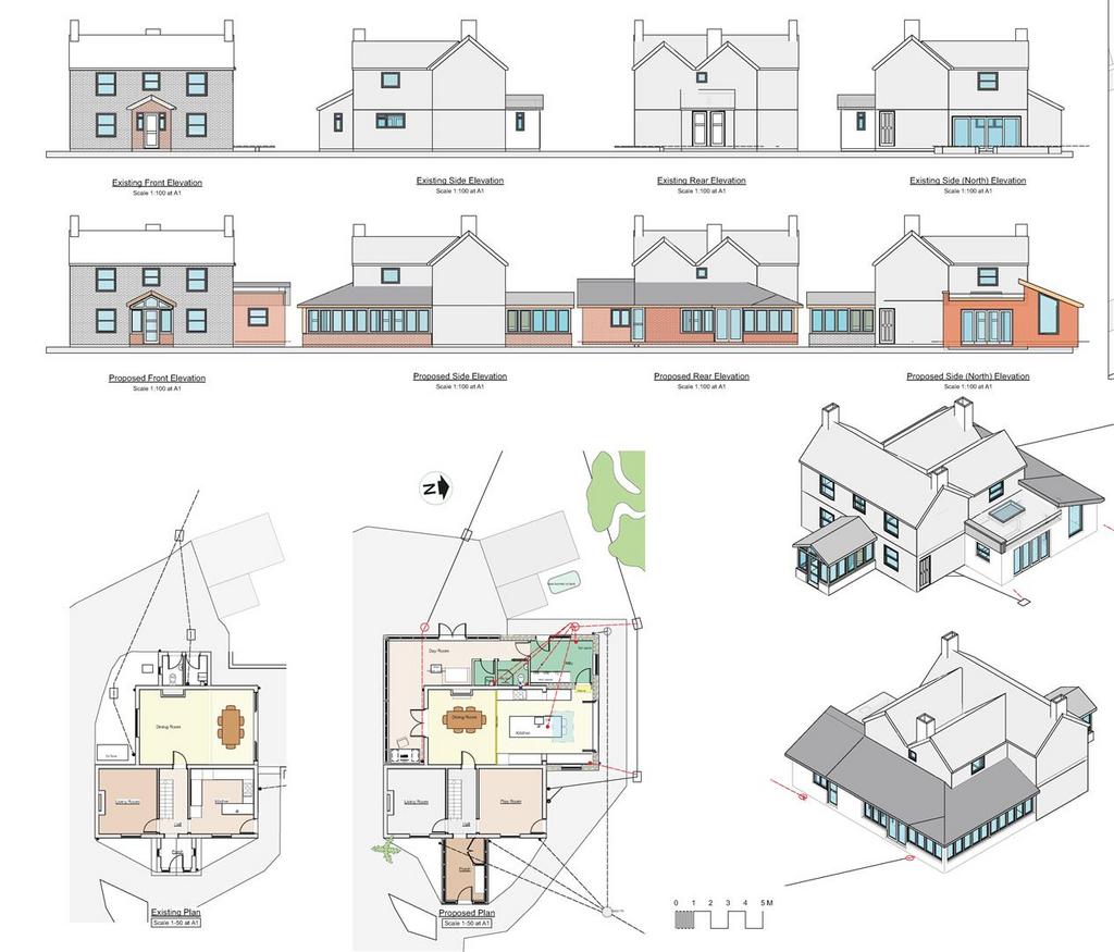 16 01107 ful block plan  existing and proposed flo