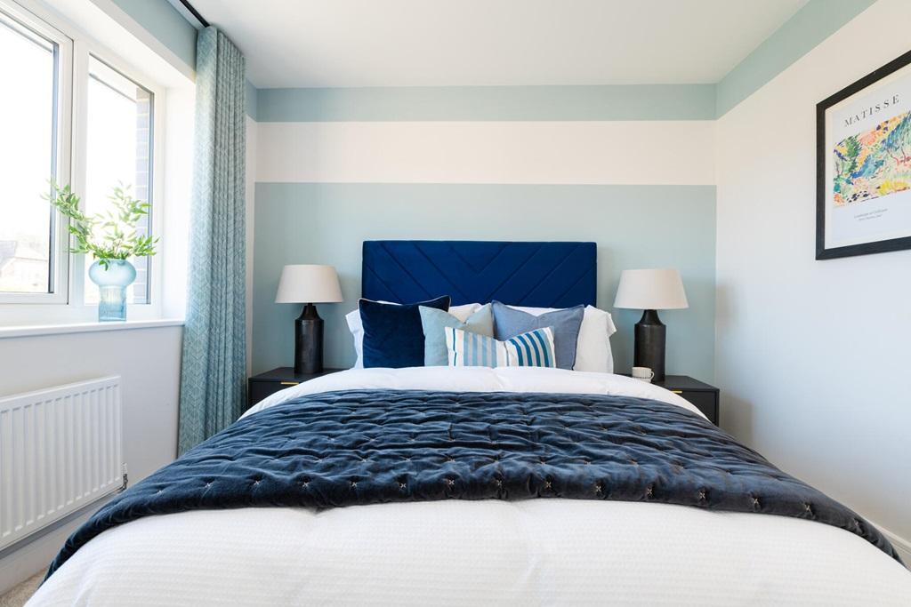 There's space for a king-size bed and ample...