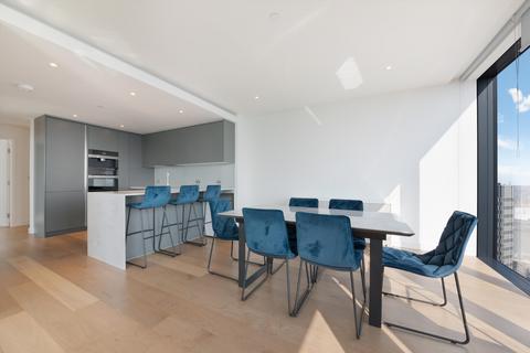 3 bedroom flat to rent, Hampton Tower, Marsh Wall, London, E14.