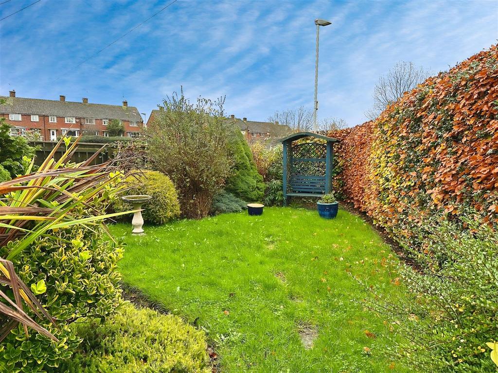Externally   side garden