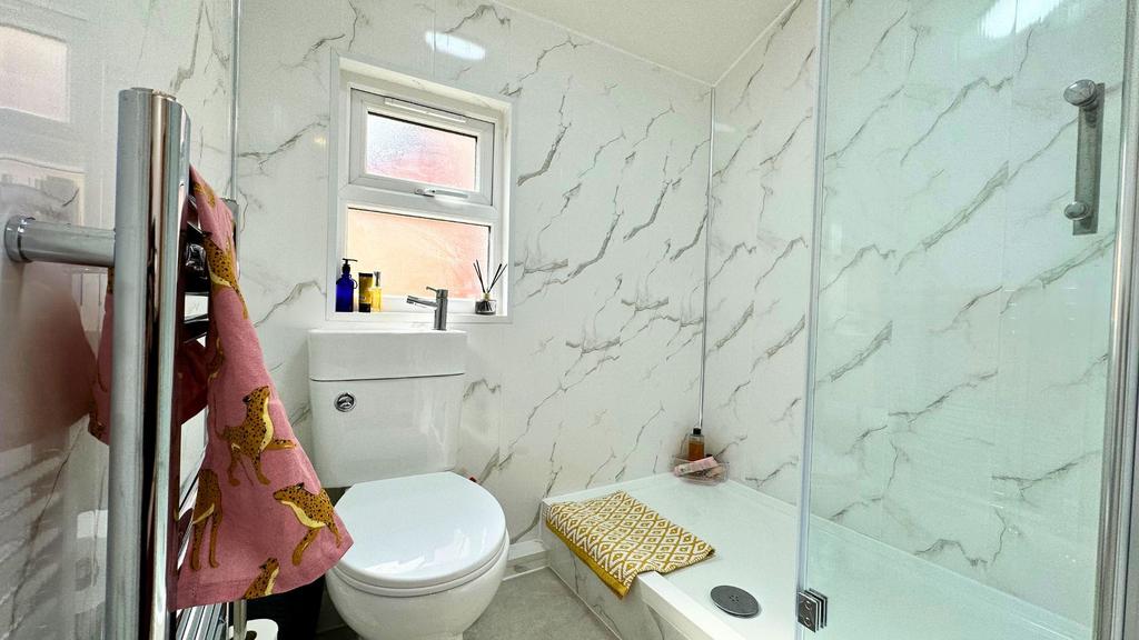 Downstairs shower room