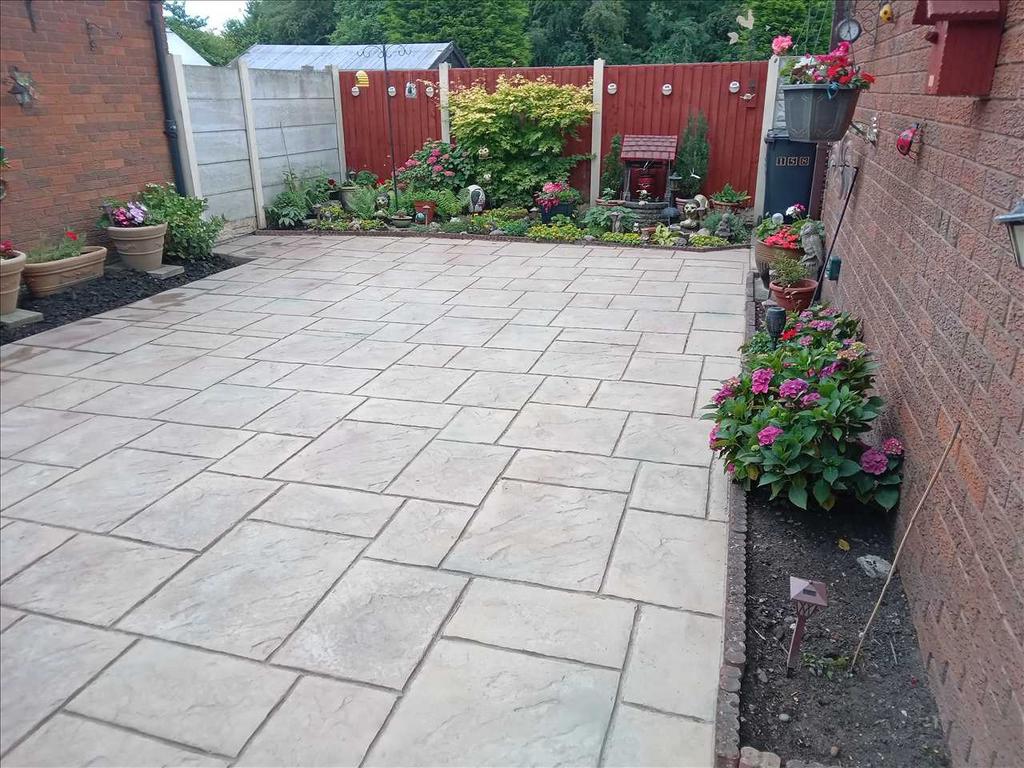 Rear garden