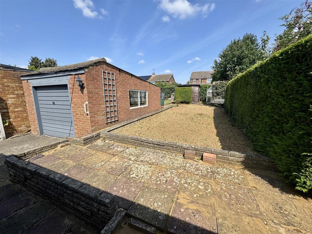 Rear garden