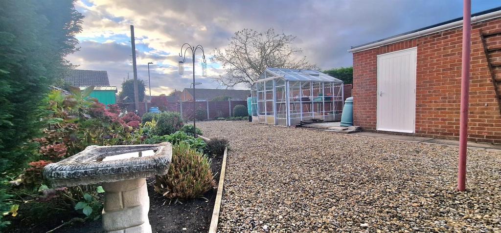 Rear garden