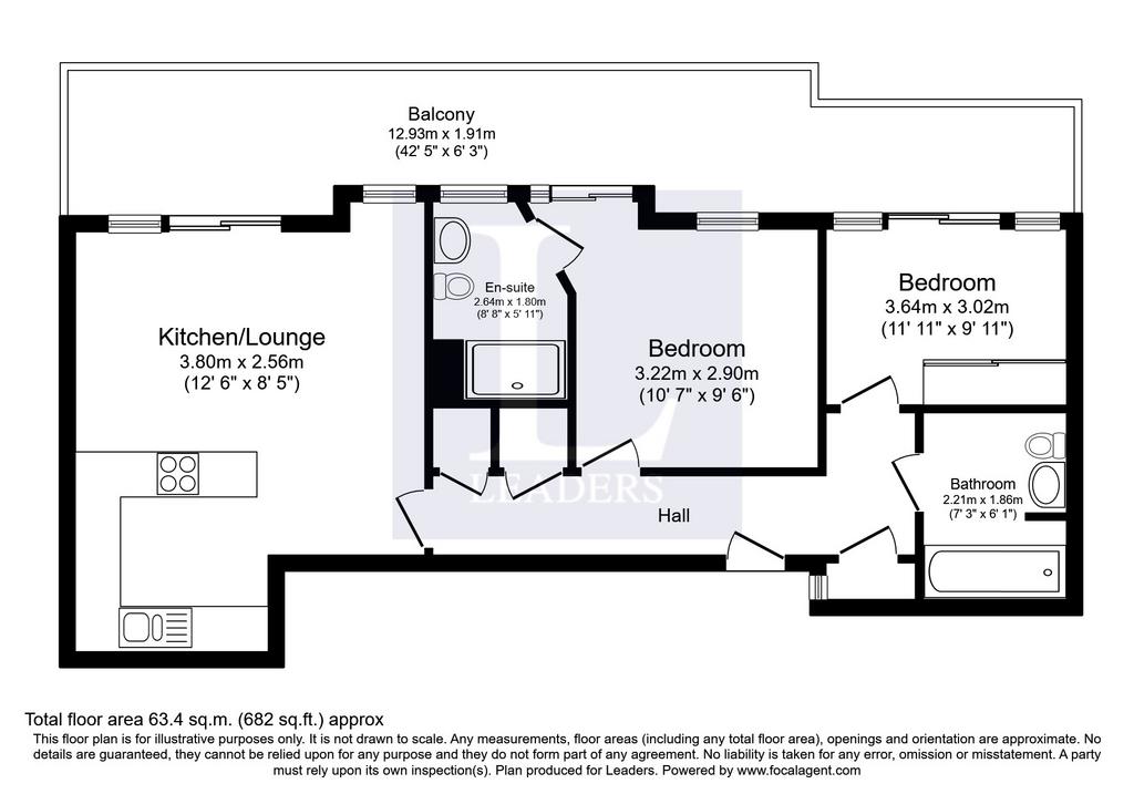 Floor plan 28 Brecon