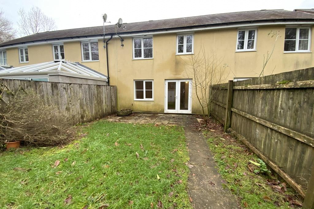 Back of property