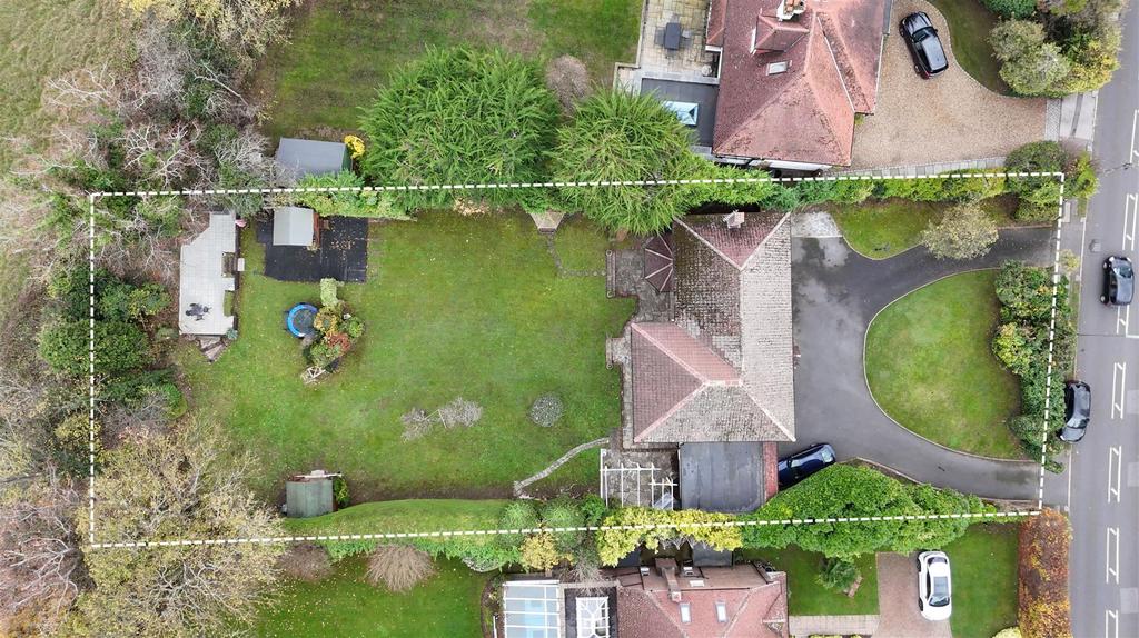 Aerial view, land