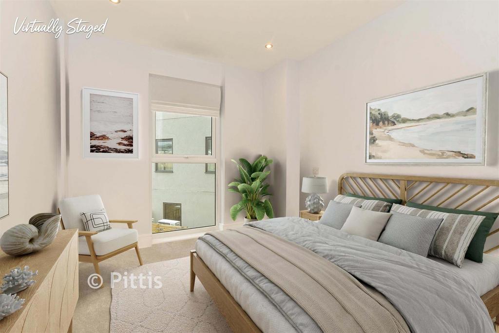 Staged Bedroom