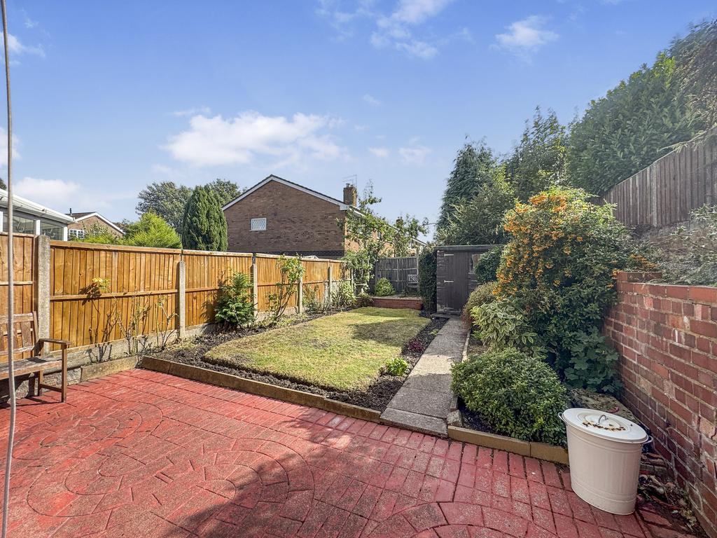Rear garden