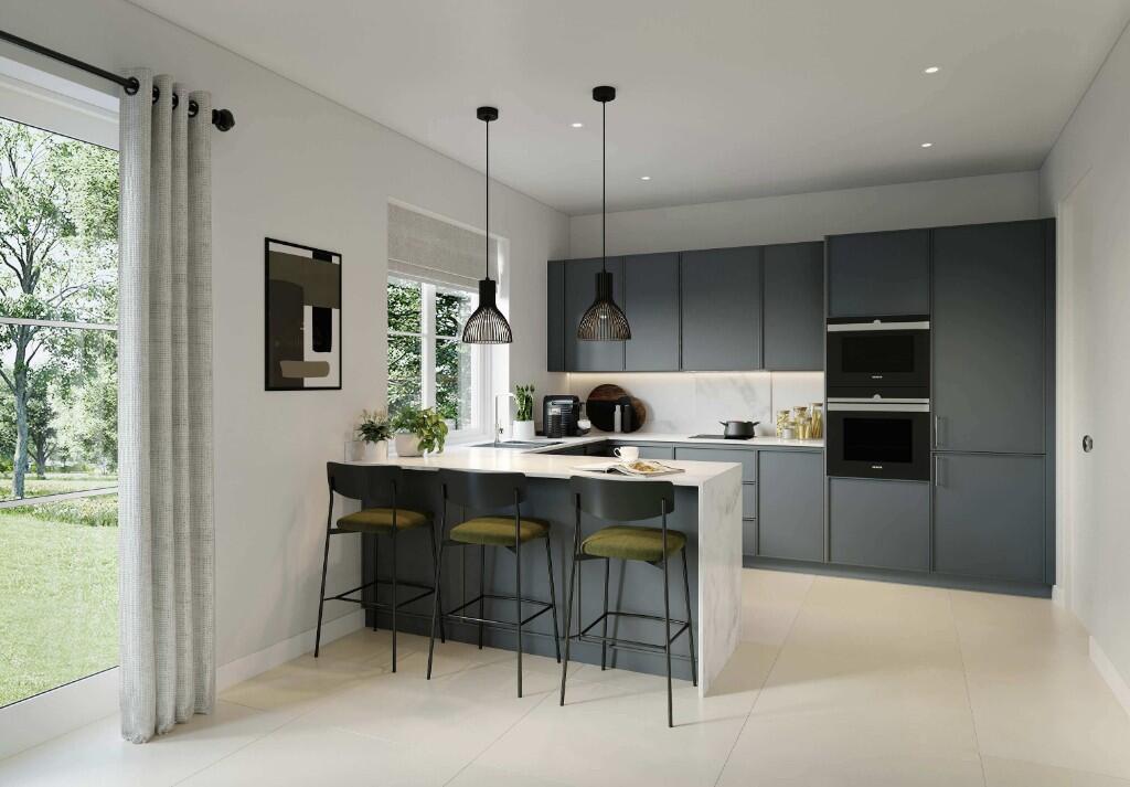 Kitchen, open plan living