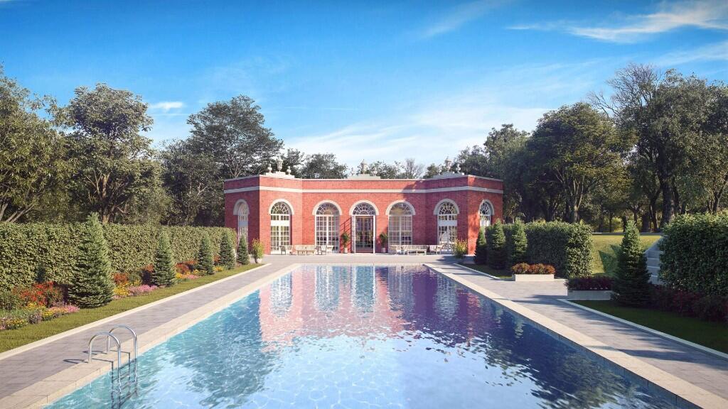 Swimming pool area, swimming pool