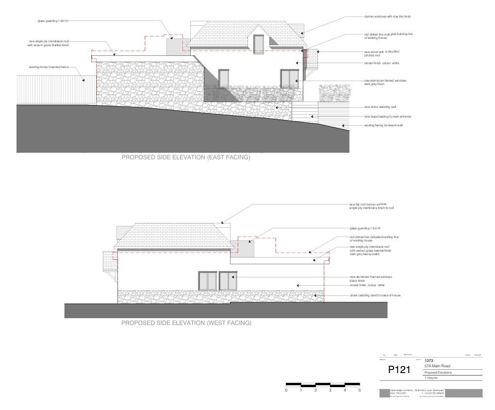 Proposed Side Elevations