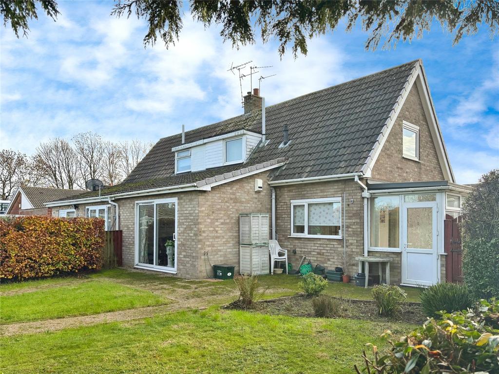 Rear Of Home