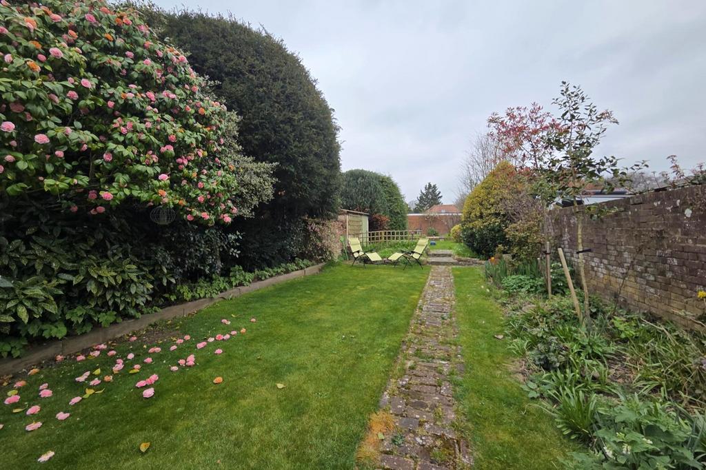 Rear garden