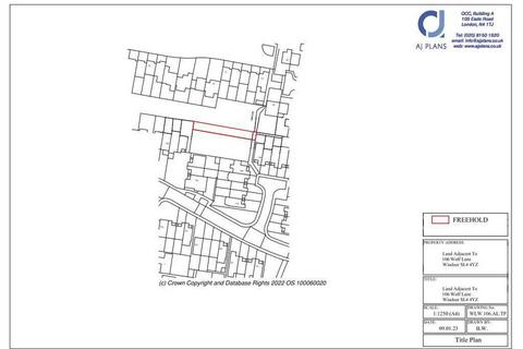 Land for sale, 20 Wyatt Rd Windsor SL4 4PF