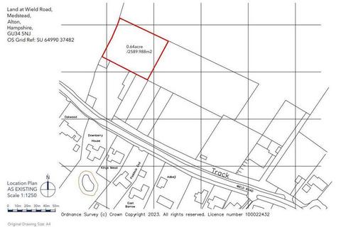 Land for sale, 15 Wield Rd Medstead GU34 5NJ