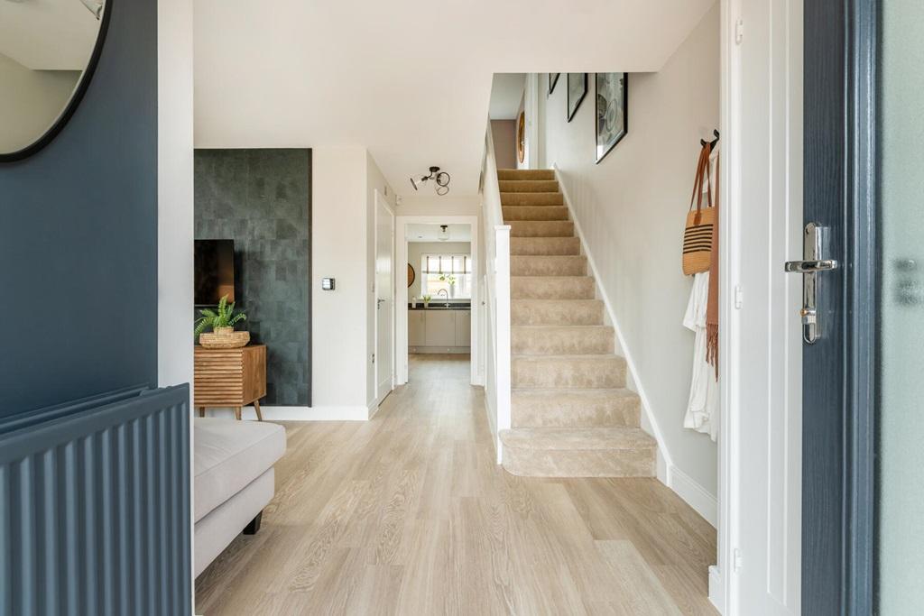 Welcoming hallway