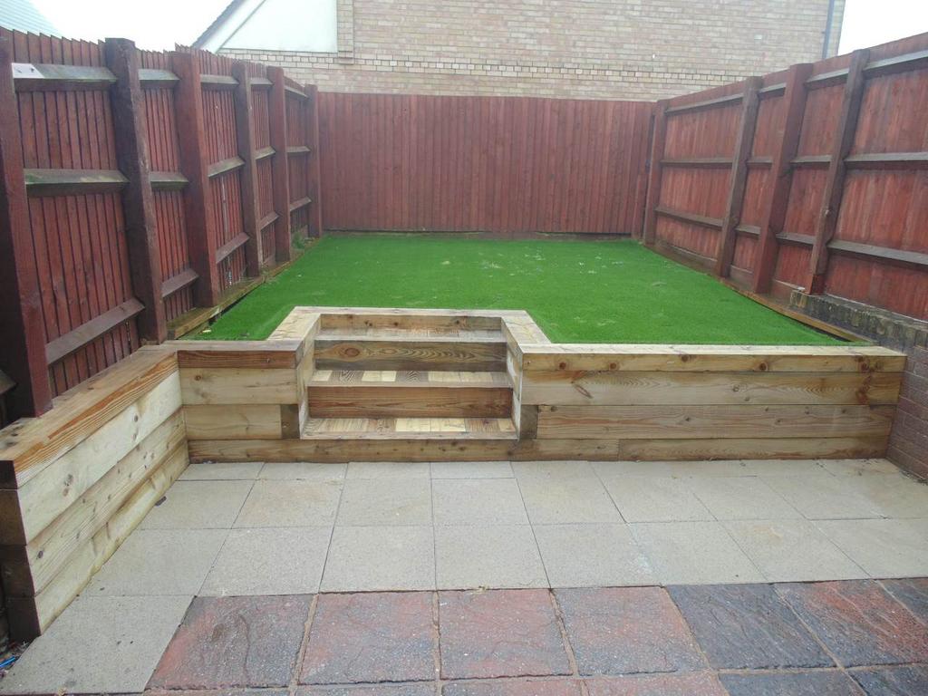 Rear garden