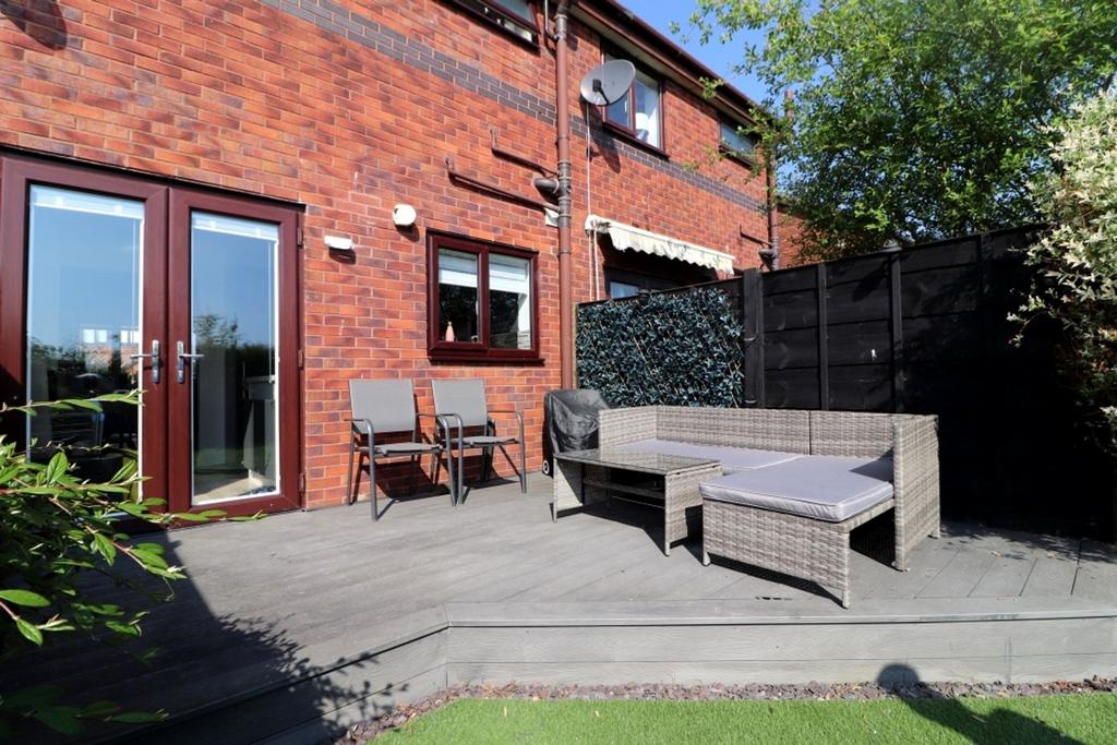 Rear patio