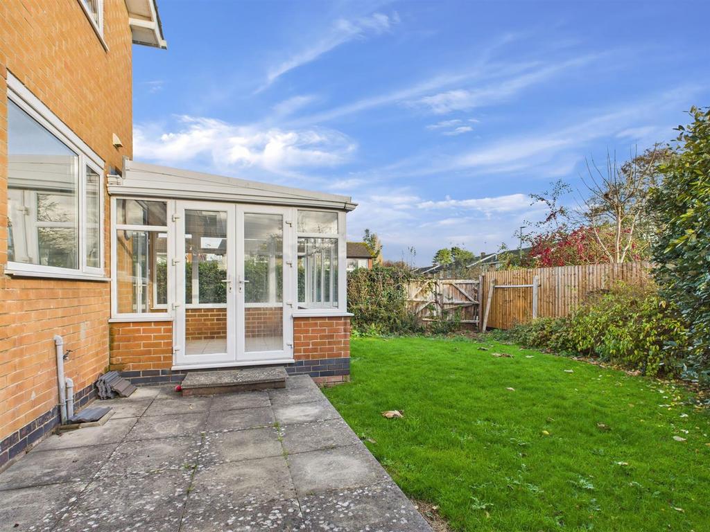Rear garden
