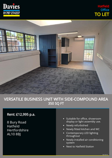 Industrial development to rent, 7-9 Bury Rd Hatfield AL10 8BJ