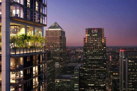 2 bedroom apartment for sale, Hampton Tower, 75 Marsh Wall, London, Canary Wharf E14 9WS, London E14